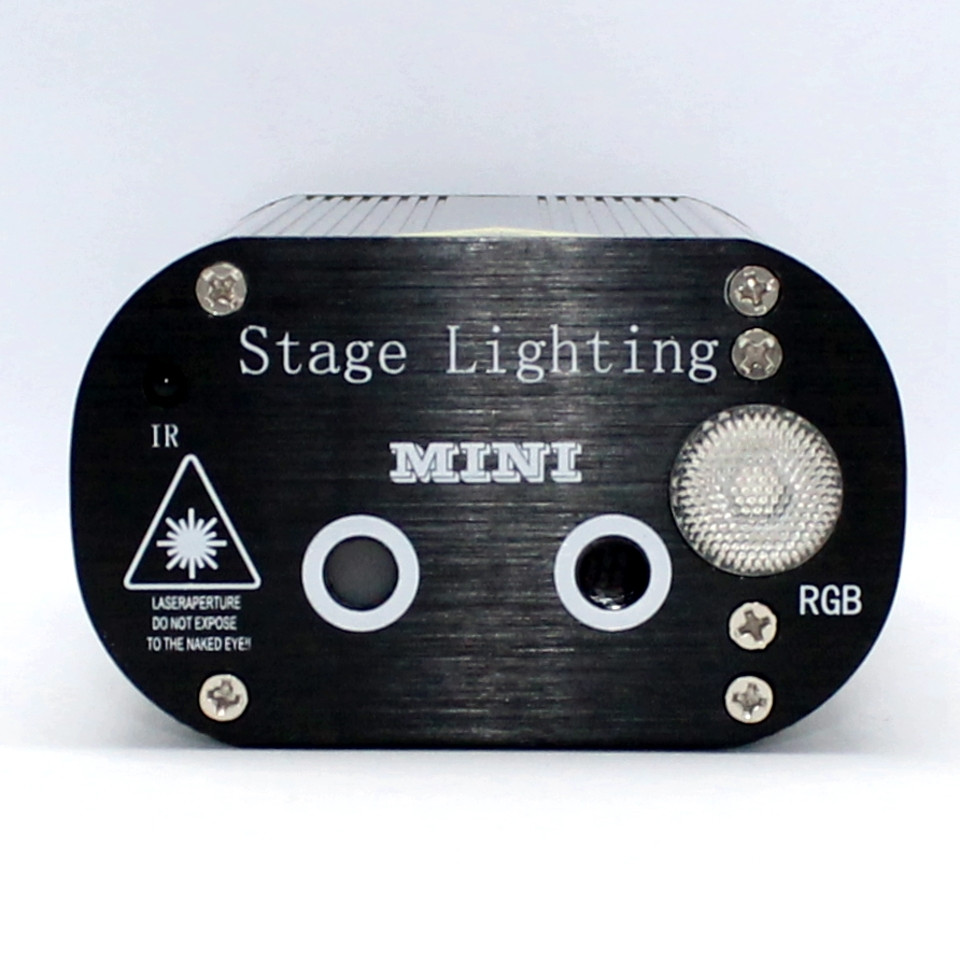 Мини лазерный проектор светомузыка с пультом и стробоскопом Mini Laser Stage Light - фото 3 - id-p1333396053