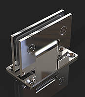 Петля для душевых кабин Стена-стекло  90°