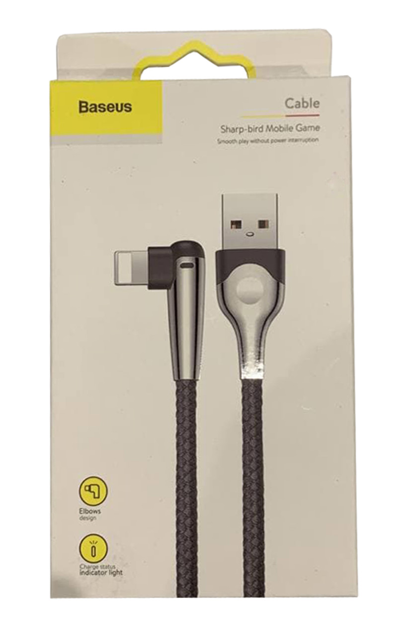 Usb кабель Baseus CALMVP-D Lightning iPhone (1m) Чорний