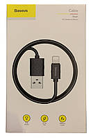 Usb кабель Baseus CALUN Lightning iPhone (1m) Черный