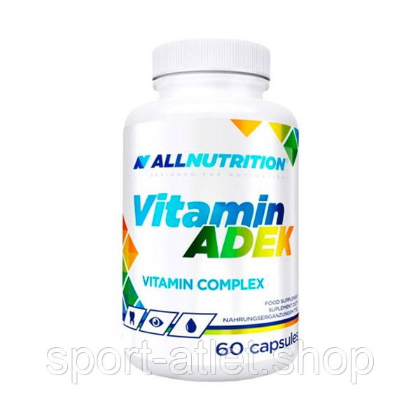 Вітаміни та мінерали AllNutrition Vitamin ADEK, 60 капсул