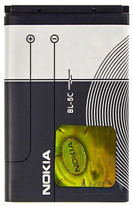 Акумулятор (АКБ) Nokia BL-5C Nokia 6230i| 1100 | 5130 | 2330c | 3110c Оригінал Китай