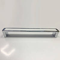 Ручка 5302 білий + хром 192 мм