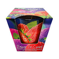 Ароматическая свеча Frutful Delights Berries Ice Cream 115г. Bartek. Польша. (12)