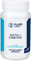 Klaire Acetyl L-Carnitine / Ацетил L-карнитин 500 мг 90 капсул