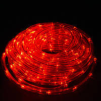 Гирлянда светодиодная красная, 10 метров, в силиконовой трубке (20)