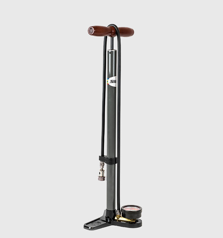 Насос SILCA Pista Plus Floor Pump для підкачки / універсальний для авто / вело / алюмінієвий, фото 1