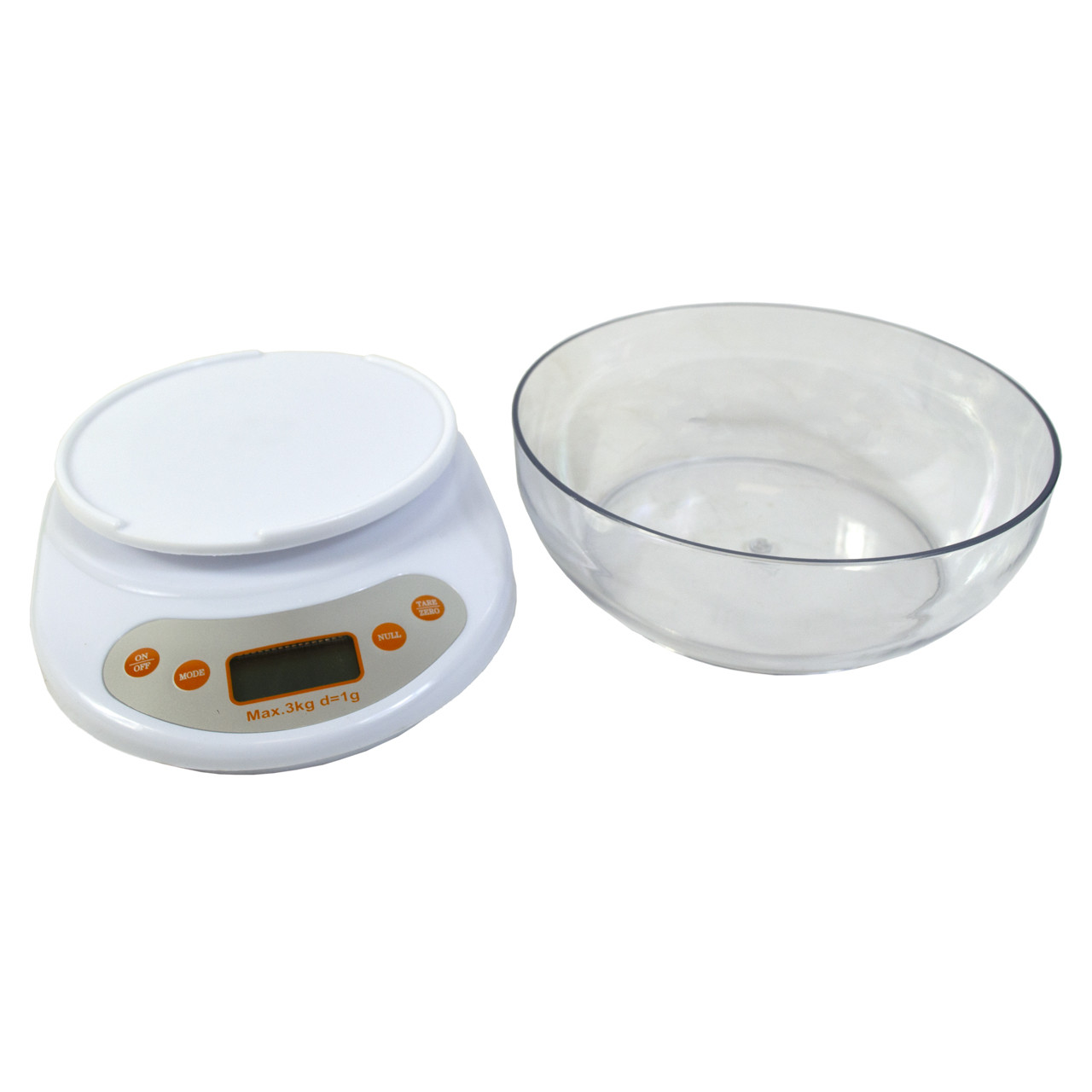 Весы кухонные с тарелкой на 3 кг (24) - фото 2 - id-p1333428776