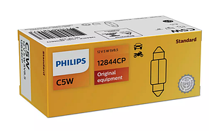 Автолампи Philips Vision C5W 12V 5W SV8,5 (12844CP) 35мм