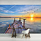 Фотошпалери 3D 368x254 см Пірс в море (11619P8) Найкраща якість, фото 4