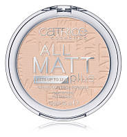 Матирующая пудра Catrice All Matt Plus Shine Control Powder (010 Transparent), 10 г