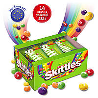 Упаковка SKITTLES Кисломикс 14*38г