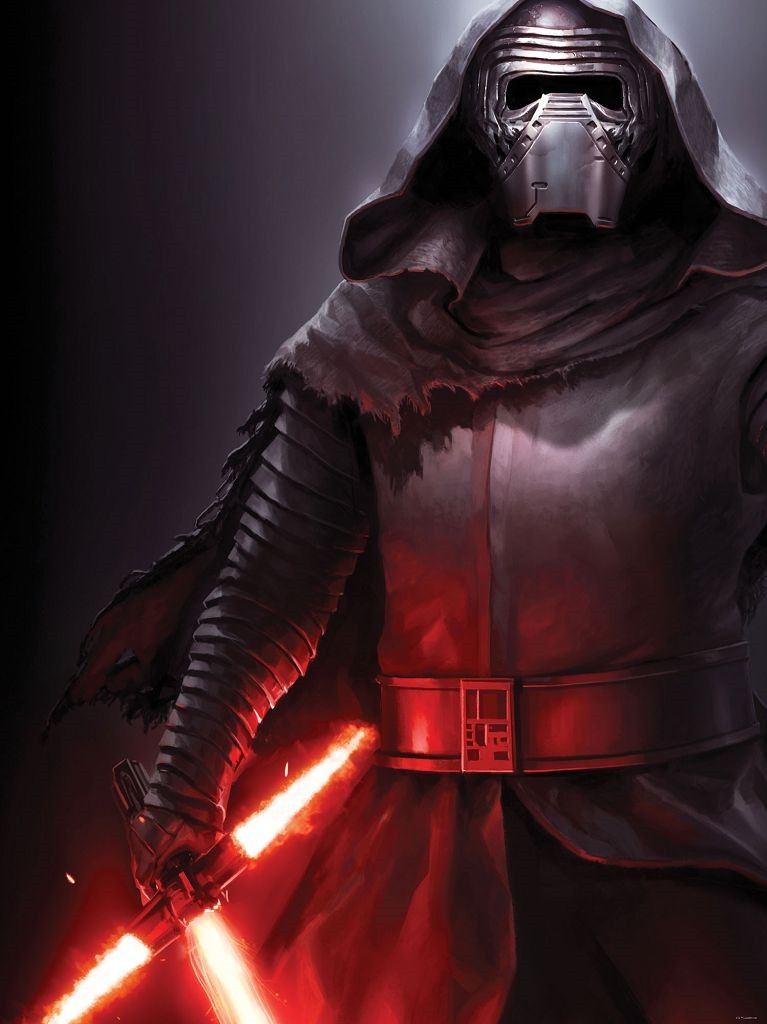 Фотошпалери флізелінові 206x275 см дитячі для хлопчиків Star Wars: Кайло Рен Пробудження сили 2783VEA Найкраща якість, фото 1