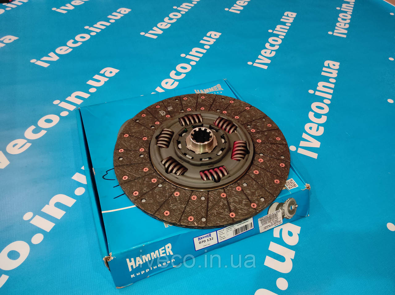 Диск зчеплення Iveco Stralis Trakker Ивеко Тракер Стралис 504256059 504225016 504225054 504149351 070132