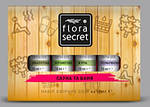 Набір ефірних олій Flora Secret для сауни та лазні, 4х10 мл