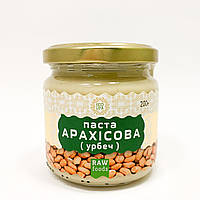 Паста арахисовая (урбеч), 200 г, Эколия