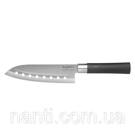 Кухонний ніж BergHOFF Essentials сантоку 180 мм Black 1301079