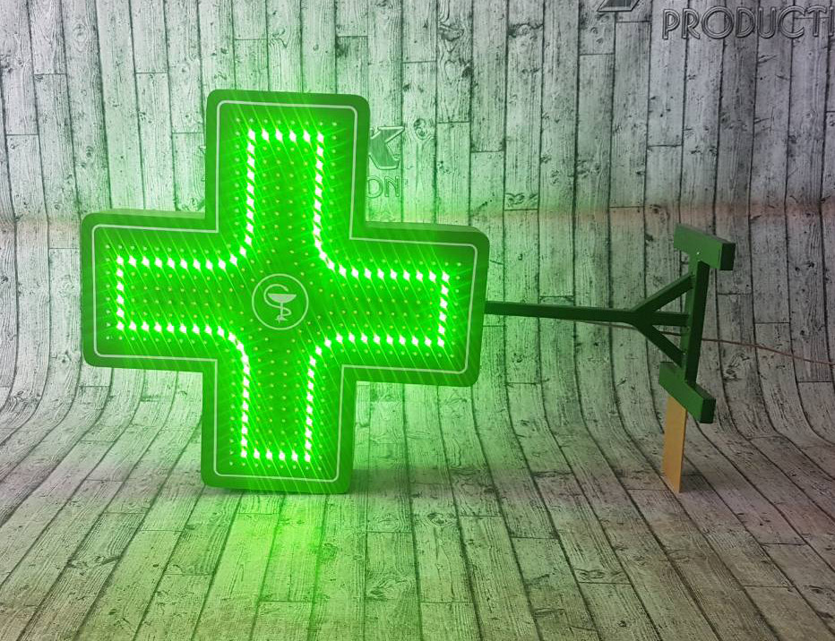 LED хрест 50 на 50 см., фото 1