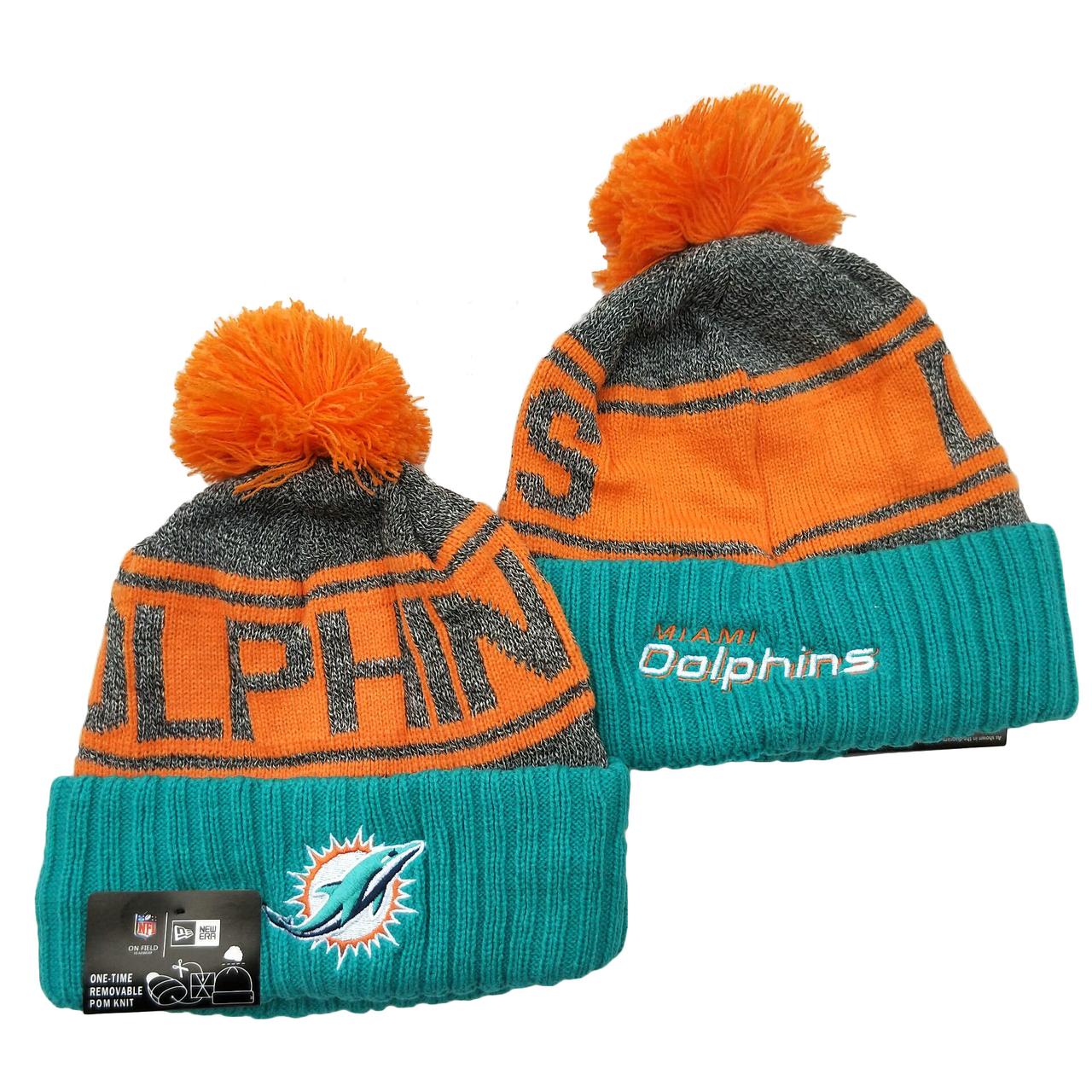 Шапка зимова Miami Dolphins / SPK-111