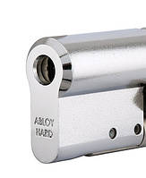 Циліндр замка ABLOY PROTEC2 CLIQ 48,5 мм 38Hix10,5 ключ/половинка хром полірований (Фінляндія)