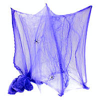 Павутина фіолетова декоративна 20 грамів (тягнеться на 6 метрів)