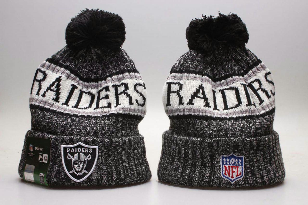 Шапка зимова Oakland Raiders / SPK-118