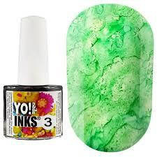 Акварельні чорнило Yo!Nails INKS 3