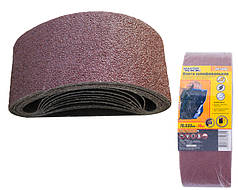 Стрічка шліфувальна MASTERTOOL зерно 60 76х533 мм 10 шт 08-2406