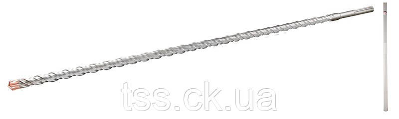 Сверло для бетона GRANITE SDS-MAX 25х1000 мм QUADRO S4 4-25-100, фото 1