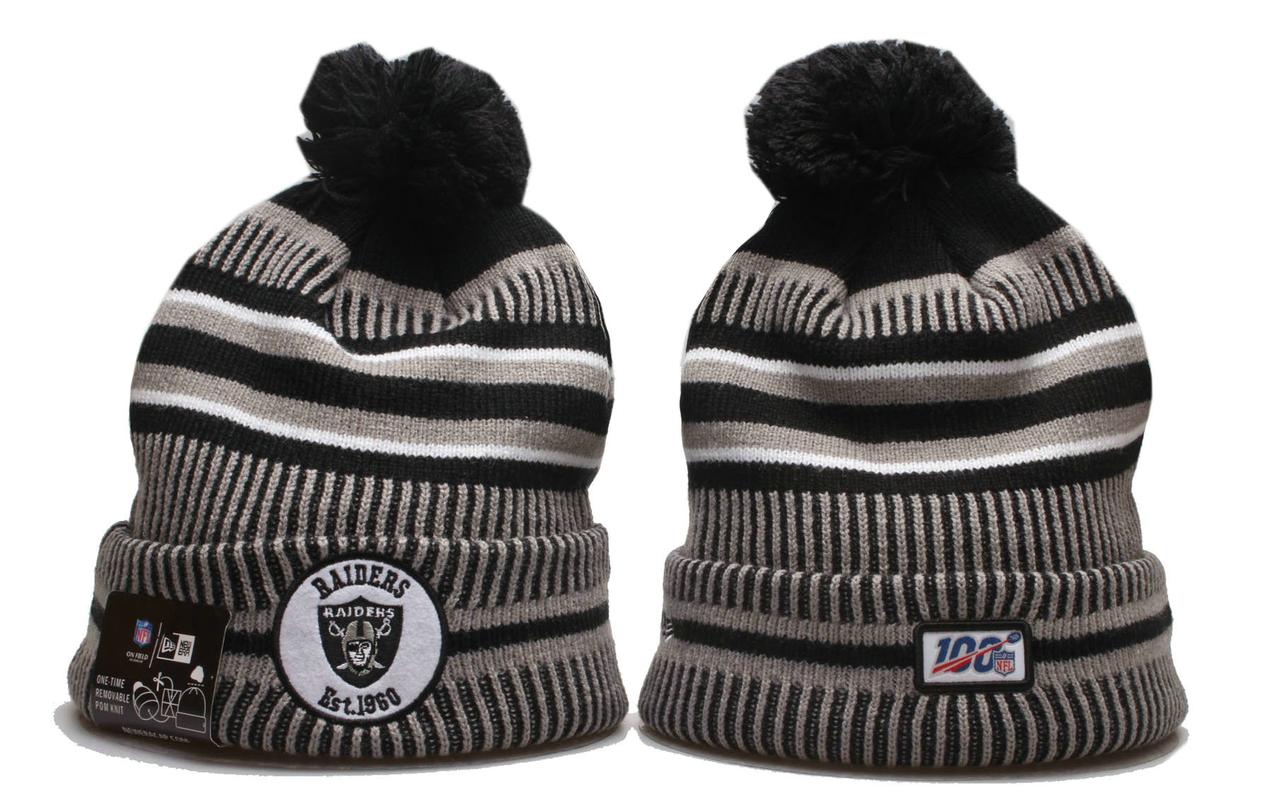 Шапка зимова Oakland Raiders / SPK-119