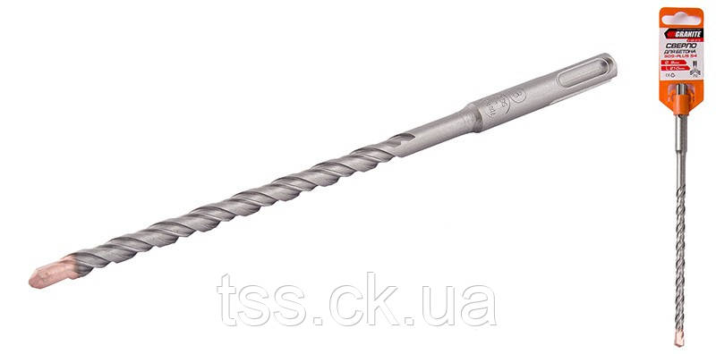 Свердло для бетону GRANITE SDS-PLUS S4 8х210 мм 0-08-210