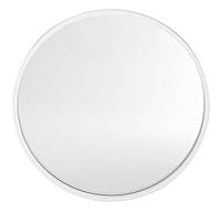 Зеркало настенное круглое, белое 55 см, bobi