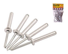 Заклепки алюмінієві витяжні MASTERTOOL 4.8х18.00 мм 50 шт 20-0670