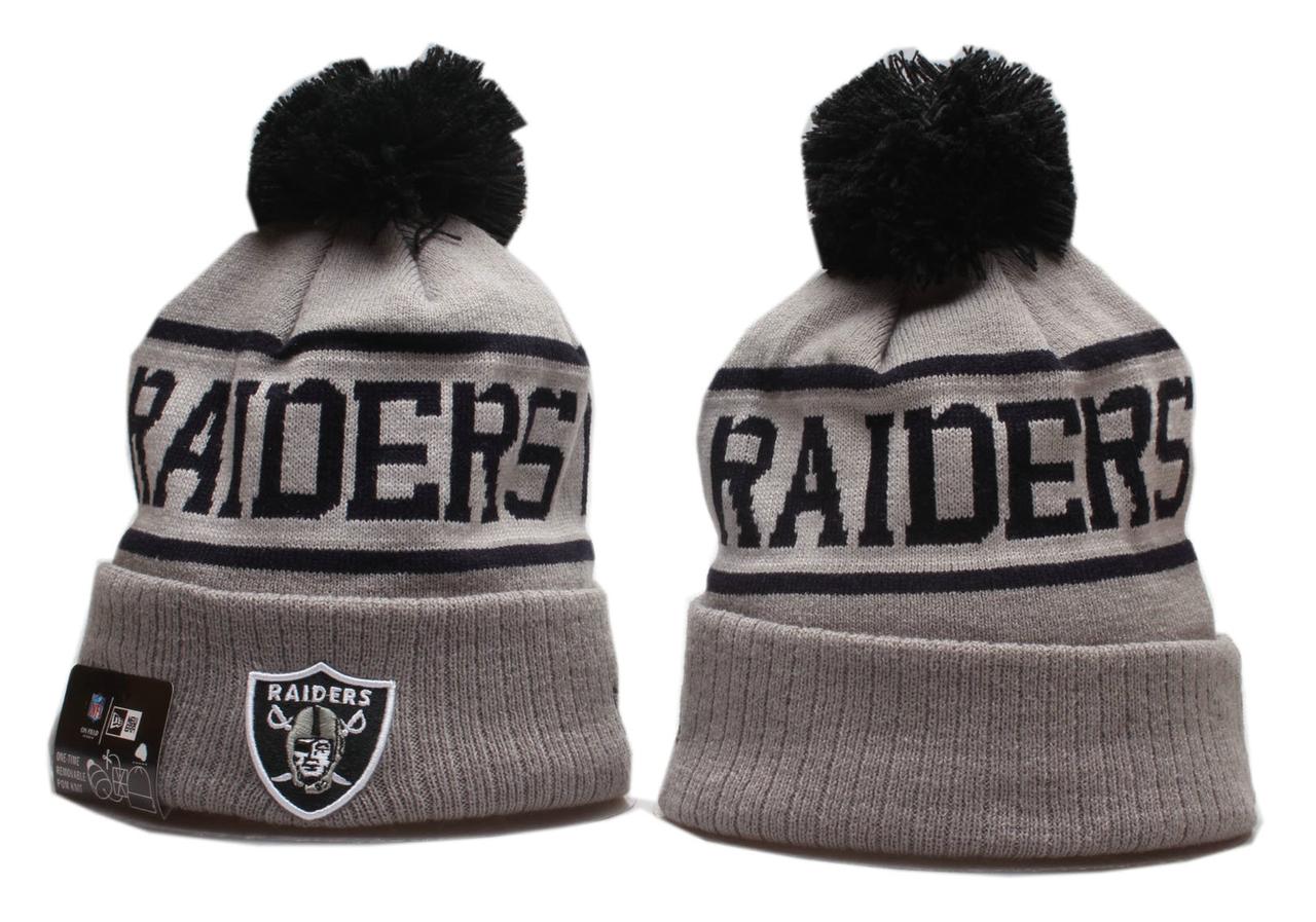 Шапка зимова Oakland Raiders / SPK-127