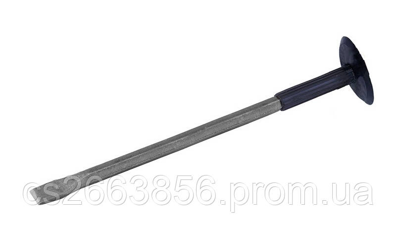 Зубило будівельне ТІТУЛ із захисною ручкою 350х14 мм 03-0004