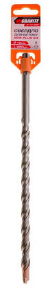 Свердло для бетону GRANITE SDS-PLUS S4 12х260 мм 0-12-260, фото 3