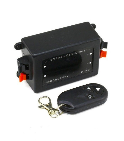 #49 Контролер-димер одноканальний 8A-RF-3-х кнопковий 12V