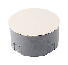 Коробка монтажна для бетону ГОСПОДАР Ø 70 мм із кришкою 94-0202