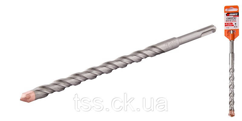 Сверло для бетона GRANITE SDS-PLUS S4 16х210 мм 0-16-210, фото 2