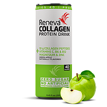 Напій Reneva з смаком зеленого яблука (Collagen Protein Drink Green apple naturally flavored) 250 мл