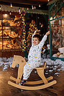 Піжама дитяча з кишенею на попі SweetJama Kids "Мордочки"