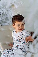 Піжама дитяча з кишенею на попі SweetJama Kids "Діно"