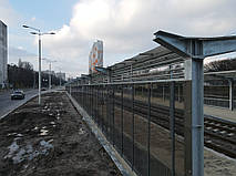 Трамвайная станция Зодчих - г. Киев 6