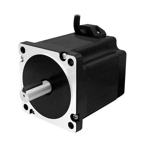 Двигун кроковий трифазний 86BYGH350В-14 (NEMA 34, 4.5 Нм, 3.0 А, 1.2°), фото 1