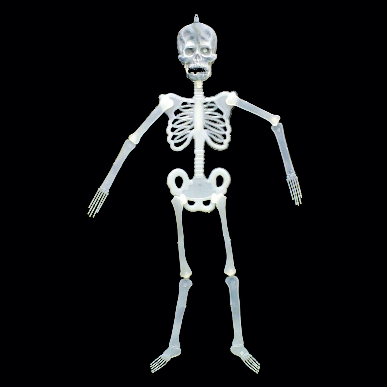 Скелет подвесной светящийся декоративный маленький - фото 1 - id-p344107695
