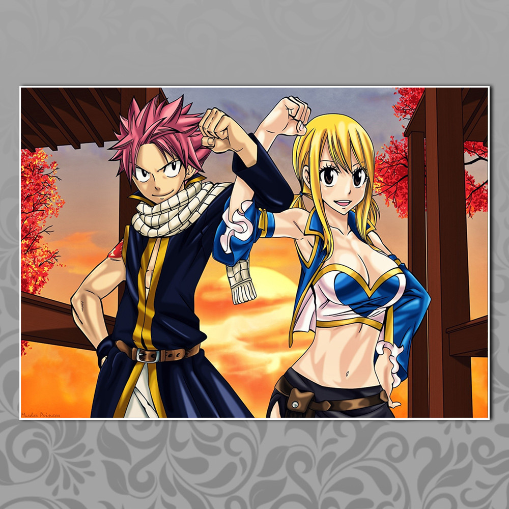 Плакат А3 Аніме Fairy Tail 003
