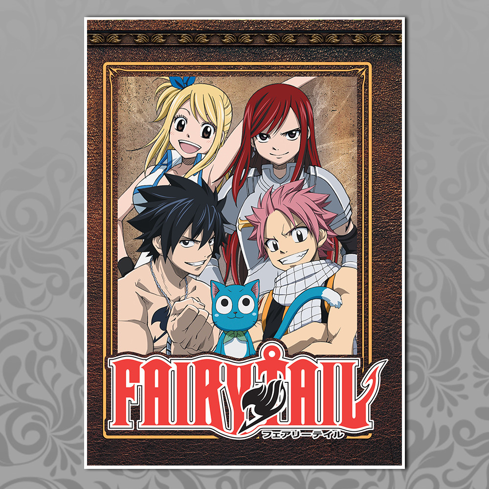 Плакат А3 Аніме Fairy Tail 004