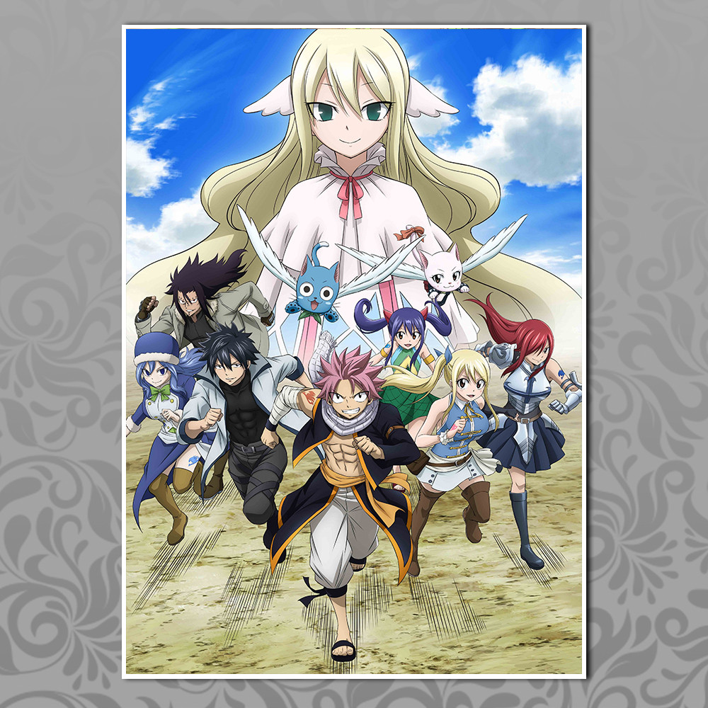 Плакат А3 Аніме Fairy Tail 005
