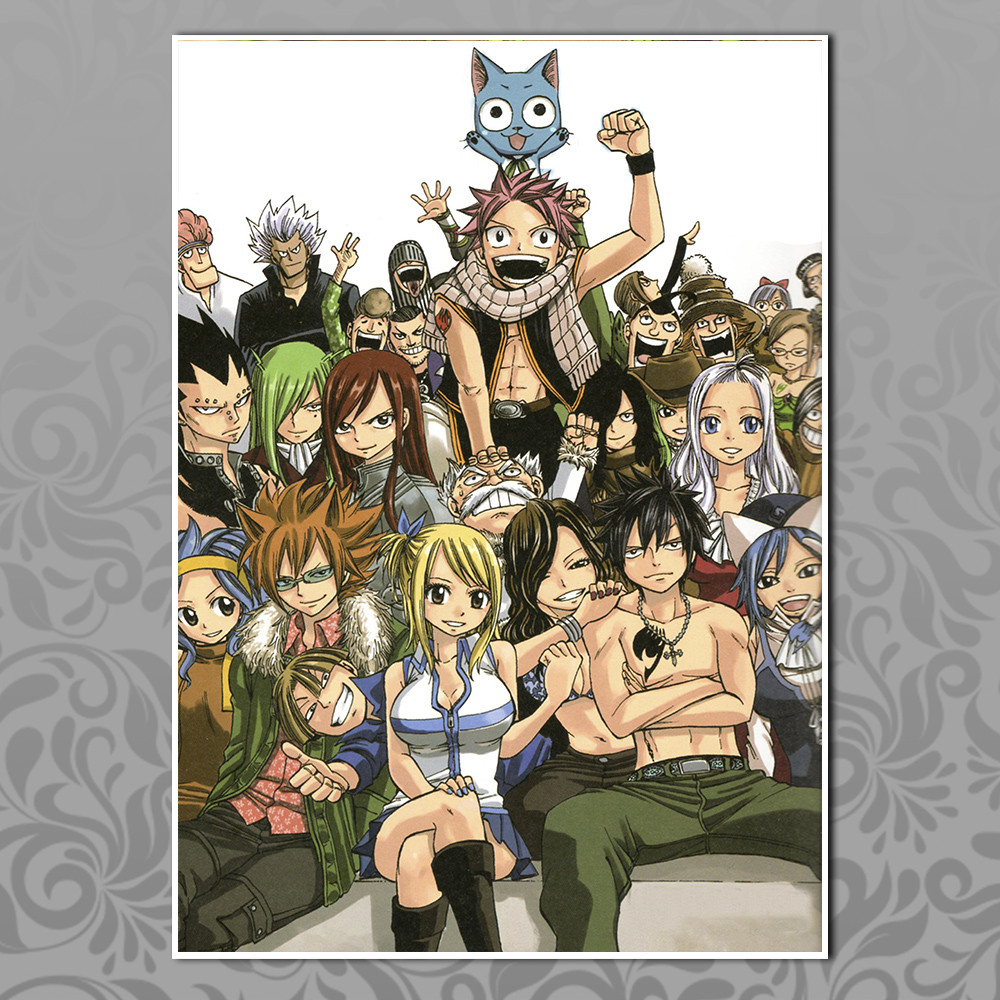 Плакат А3 Аніме Fairy Tail 013