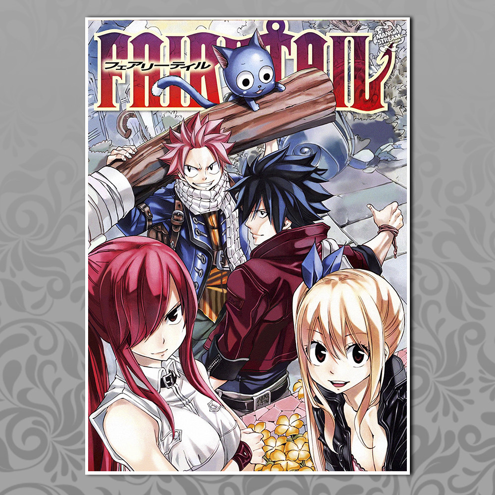 Плакат А3 Аніме Fairy Tail 016